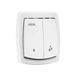 Acabamento para Válvula de Descarga Gelo Docol