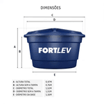 Caixa D'Água 1000L Fortlev