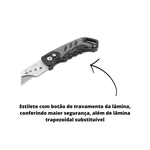 Kit C/ Duas Peças Alicate Canivete + Estilete - VONDER