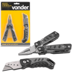 Kit C/ Duas Peças Alicate Canivete + Estilete - VONDER