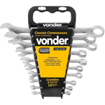 Jogo 10 Chaves Combinada 6 A 22mm Aço Cromo Vanádio - Vonder