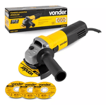 Esmerilhadeira Angular Vonder Eav 650 50hz/60hz 110v/220 V - VONDER