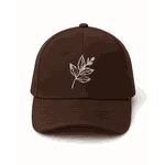 Boné Personalizado Café Branco Bordado
