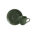 Caneca Small Orgânica Fosca 140ml C/Pires