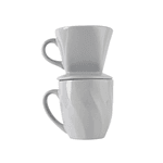 Coador De Café Com Caneca Orgânica 390ml