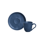 Caneca Small Orgânica Fosca 140ml C/Pires