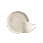 Caneca Small Orgânica Fosca 140ml C/Pires