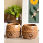 Copo em Cerâmica GL Pintado