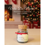 Vela De Natal Produzida C/ Grãos De Café Coronel