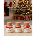 Vela De Natal Produzida C/ Grãos De Café Coronel