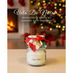Vela De Natal Produzida C/ Grãos Do Coronel Café Orgânico