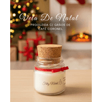 Vela De Natal Produzida C/ Grãos De Café Coronel