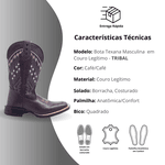 Bota Masculina Texana Tribal