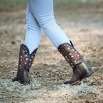 Bota Feminina Texana Florzinha