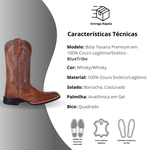 Bota Unissex Premium Texana BlueTribe 