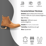 Botina Masculina Texana Yellowstone Jump