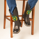 Bota Texana Medicina Veterinaria Preta