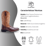 Bota Masculina Premium Texana Maverick