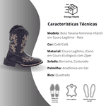 Bota Infantil Texana Raia