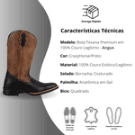 Bota Unissex Premium Texana Angus