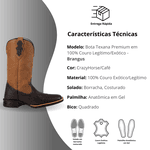 Bota Unissex Premium Texana Brangus