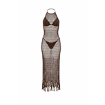 VESTIDO NÚRIA CHOCOLATE