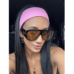 Faixa de cabelo Rosa Bebê