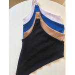 Blusa Nula Manga Jade Laranja