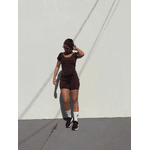 Macaquinho fitness Mya Marrom