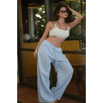 CALÇA AISHA PANTALONA AZUL CANDY