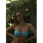 TOP AVULSO TOMARA QUE CAIA AZUL BEBE