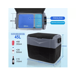 Geladeira Portátil Dandaro SCAN 45 lts Quadrivolt 110/220 - 12/24v 
