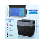 Geladeira Portátil Dandaro SCAN 55 lts Quadrivolt 110/220 - 12/24v 