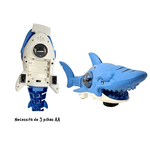  Tubarão com Luz LED Dançarino - Shark Music