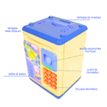 Cofre Infantil Digital Eletrônico Tema