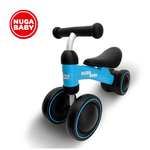 Bicicleta De Equilíbrio 4 Rodas Nuga Baby Azul