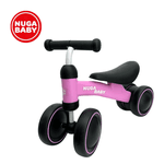 Bicicleta De Equilíbrio 4 Rodas Nuga Baby Rosa