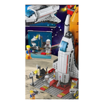 Blocos de Montar Foguete Espacial da BLOXI!