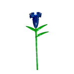 Flores Encantadas de Montar Bloxi – Genciana Azul (56 peças)