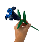 Flores Encantadas de Montar Bloxi – Genciana Azul (56 peças)