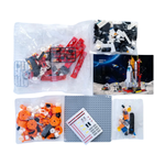 Blocos de Montar Foguete Espacial da BLOXI!