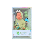 Boneca Reborn Rotina da Noite - Roupinha Dino