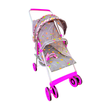  Carrinho de Boneca de Luxo Milano Cinza