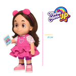 Boneca Maria Clara Com Som E Acessório Youtuber Infantil Articulada 30Cm