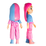  Boneca Carol Youtuber Infantil Articulada Vinil 26Cm