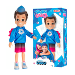 Boneco Dudu Youtuber Infantil Articulado Vinil 26C
