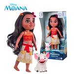  Boneca Moana E Porquinho Pua Princesa Disney Articulada 35Cm