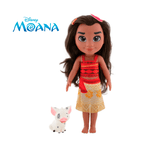  Boneca Moana E Porquinho Pua Princesa Disney Articulada 35Cm