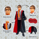 Boneco Harry Potter Personagem Infantil Articulado 45cm