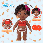 Boneca Moana Bebê Disney Articulada 35Cm